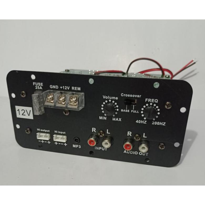 KIT BASSTUBE AKTIF 450 WATTS 12 VOLT