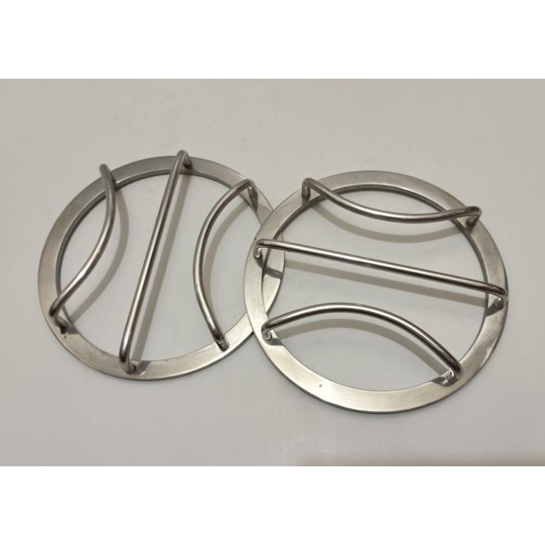 GRIL SPEKER 6,5 INCH TUTUP SPEAKER 6, 5 INCH BAHAN ALUMINIUM ( HARGA 1SET/2PC)