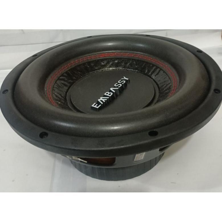 SUBWOOFER EMBASSY 10 INCH DAUBLE COIL ES-1044
