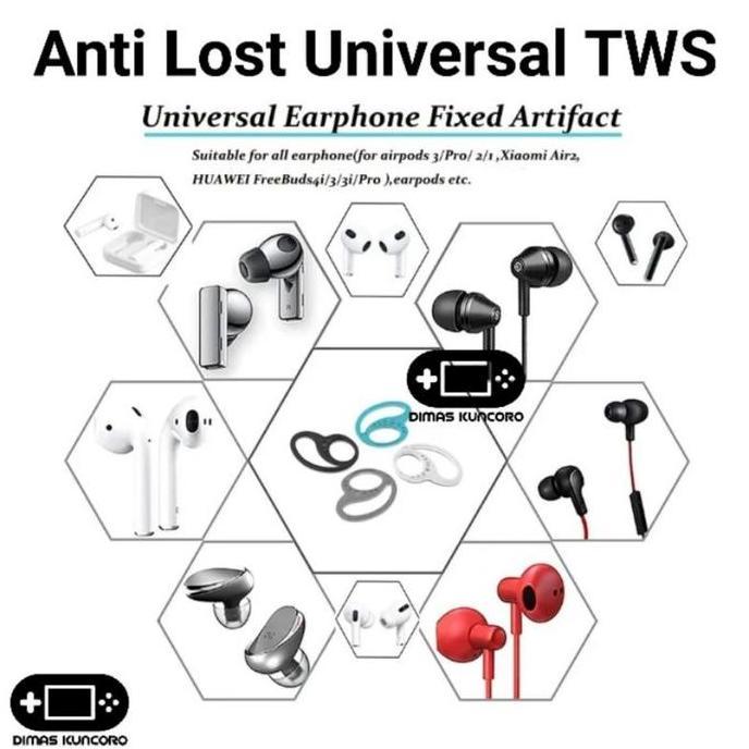 Anti Lost Universal TWS audio technica nothing ear silicone silikon