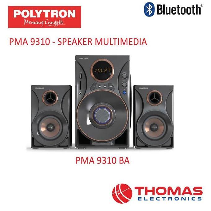 POLYTRON SPEAKER MULTIMEDIA PMA 9310/BA PMA9310 PMA-9310 GARANSI RESMI