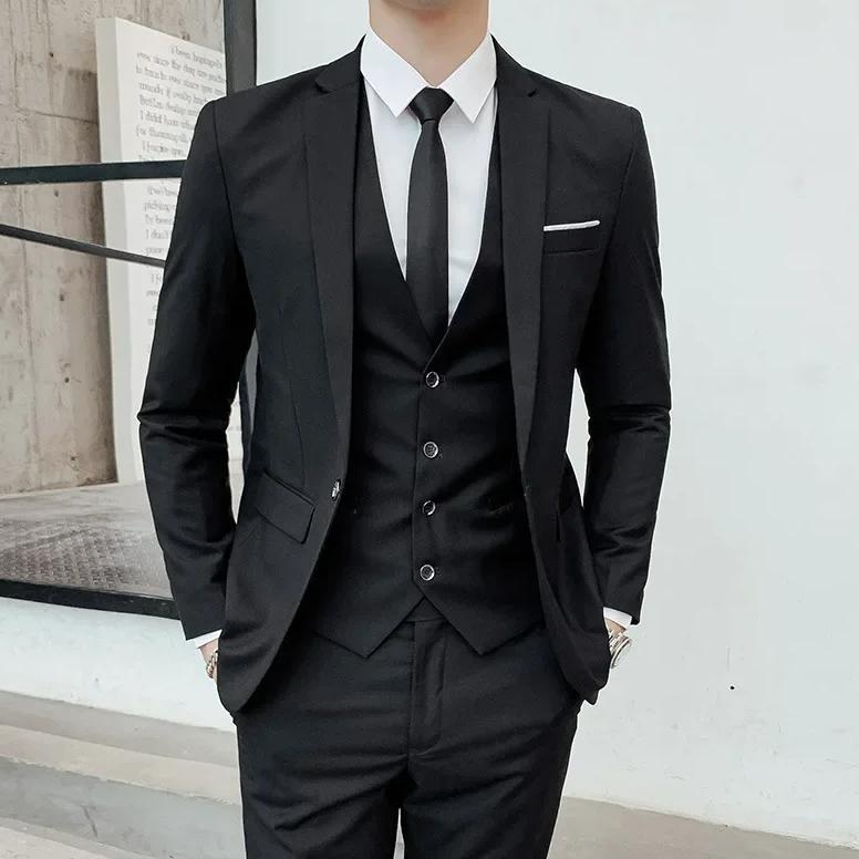 Diskon Setelan Jas Pria Tuxedo 3 In 1 Pria Setelan Jas Pria Formal