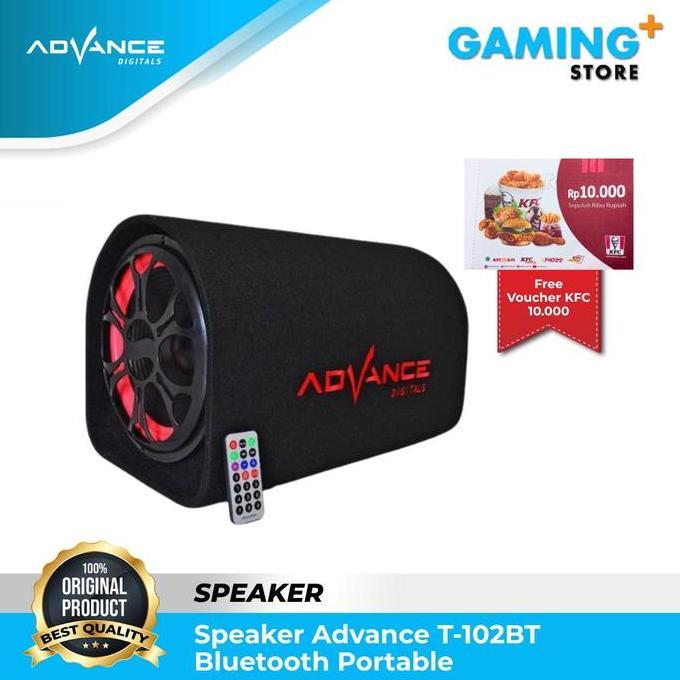 Speaker Advance T-102 / T102 BT ( Subwoofer + Bluetooth + Bass )