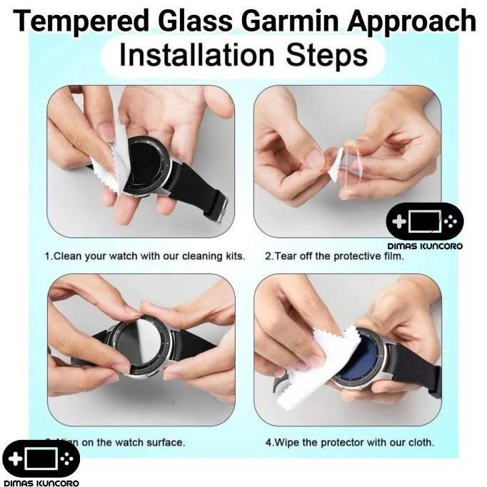 Tempered Glass Garmin APPROACH antigores pelindung layar lcd garmin approach S60 S62 S40 S12