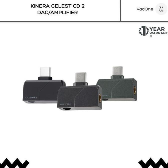 Kinera Celest CD-2 CD2 USB Type-C DAC/Amp Dongle Audio for IEM In Ear Monitor Headphone