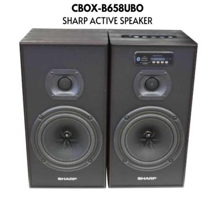SHARP Speaker Aktif CBOX-B655UBO Bluetooth/USB