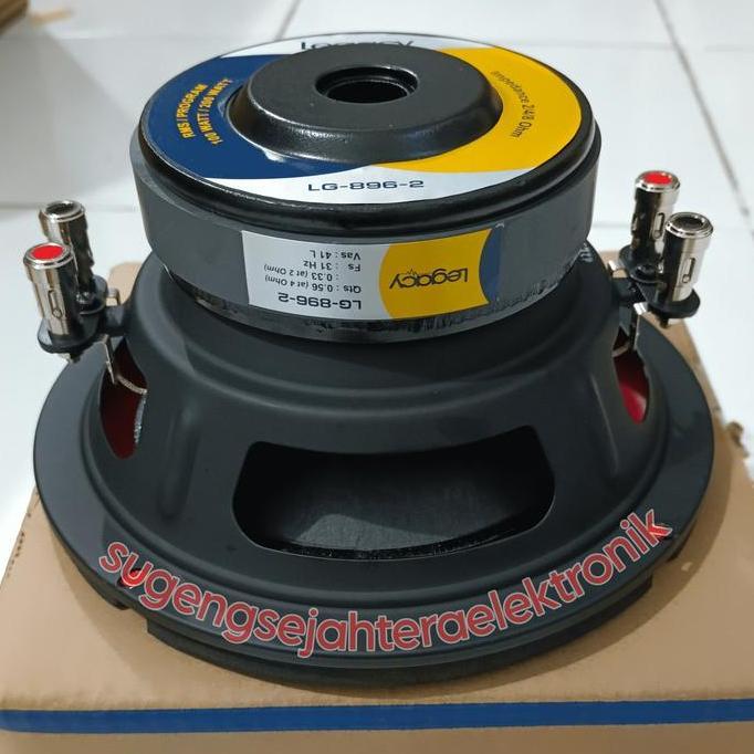 Speaker Legacy Subwoofer 8 inch LG- 896-2 LEGACY