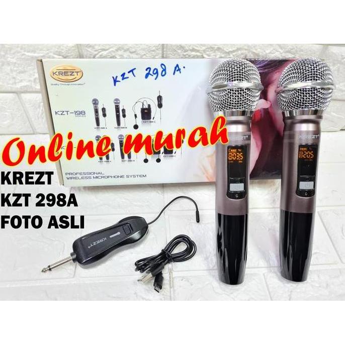 Mic Krezt KZT 298 ada 3 jenis tipe 298A 298B 298C 3 pilihan
