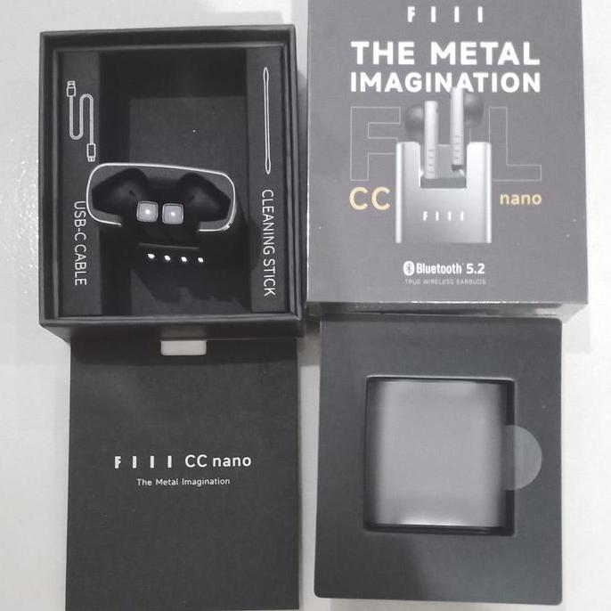 Fiil CC Nano TWS Half Ear Earbuds BT 5.2 Dual Mic AI ENC Dual Connection