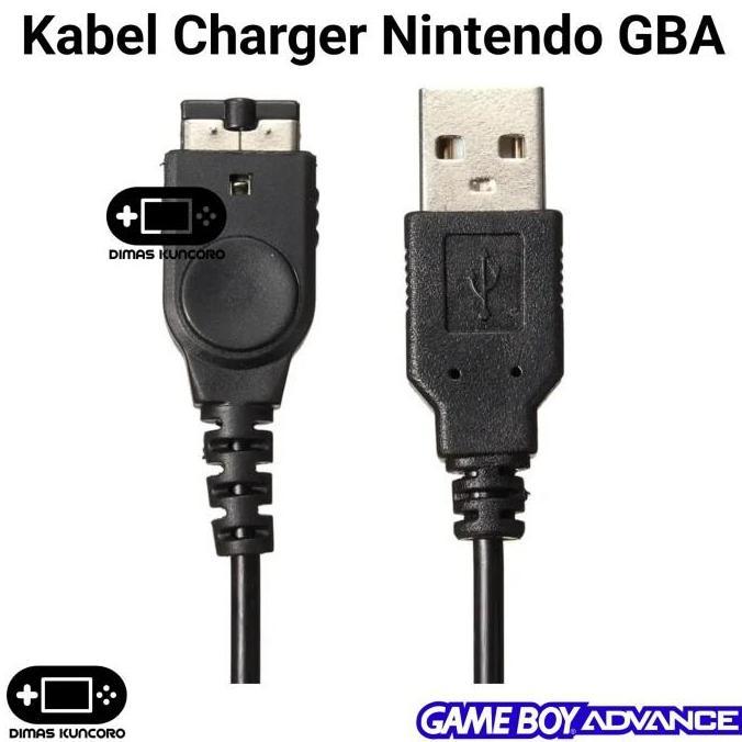 Kabel Charger Nintendo GBA charging usb nintendo gameboy advance gba sp pvp p2p pxp