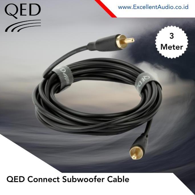 Kabel Subwoofer QED CONNECT Subwoofer Cable 3 meter
