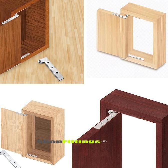 Engsel Pivot Pintu Lemari Jendela Cabinet Corner Pivot Hinge Stainless