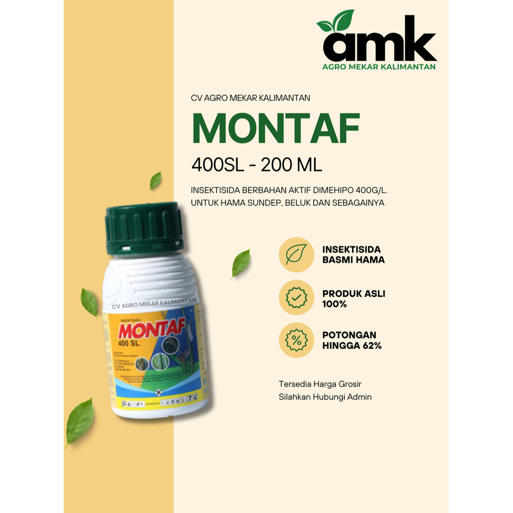 Montaf 400SL Insektisida Pembasmi Hama 200 mL