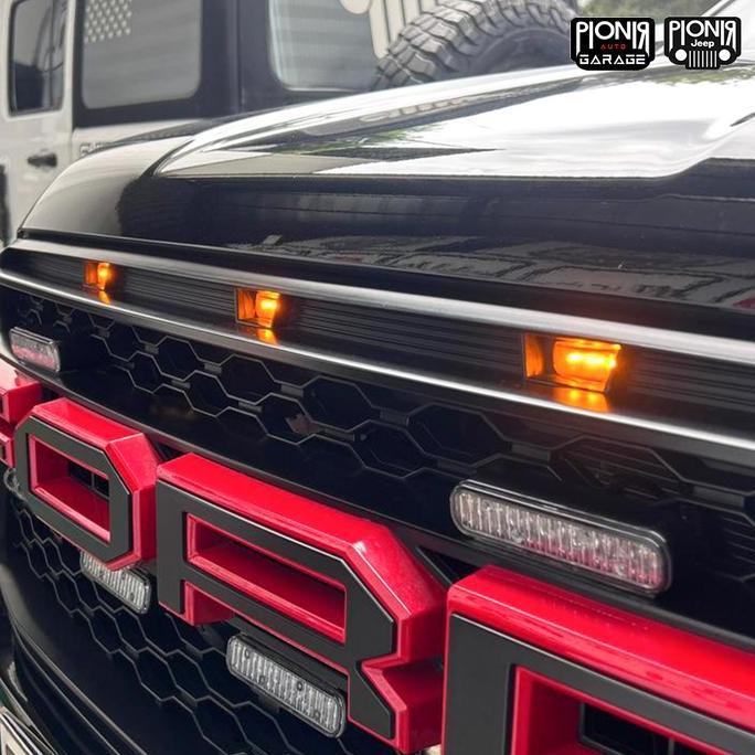 Grille With Led  Ford Ranger 2023+ Grill Dengan Lampu LED Ford Ranger 2023+ Grille With Led  Ford Ev