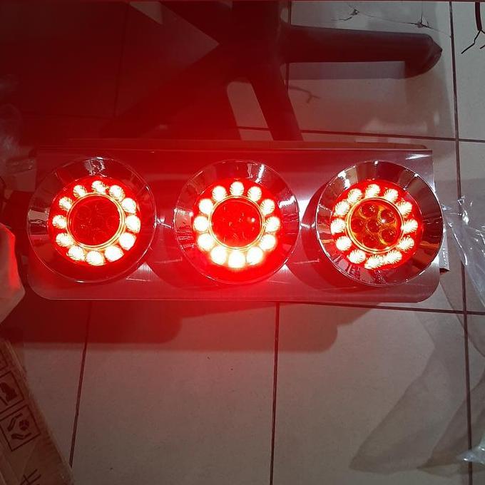 stoplamp Truk Tronton Fuso Led 24Volt - Lampu Stop Truk Led -universal