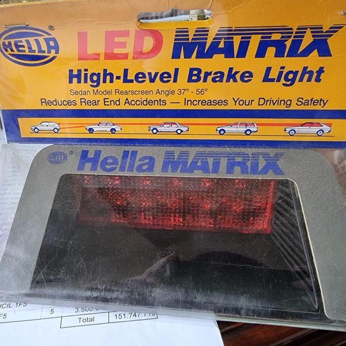 Brake lamp hella matrix led