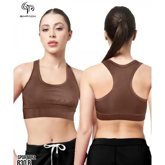 HOT DEALS Sport Bra Wanita Olahraga Gym Model Basic By Sixpack B