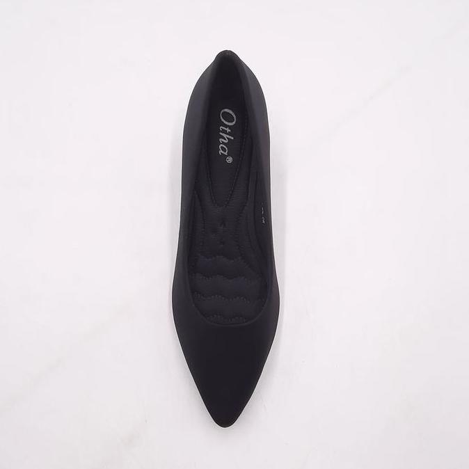 Otha by Laviola H319 OFS - Sepatu Pantofel Wanita Hak 5 cm Karet Heels sepatu  kerja CS