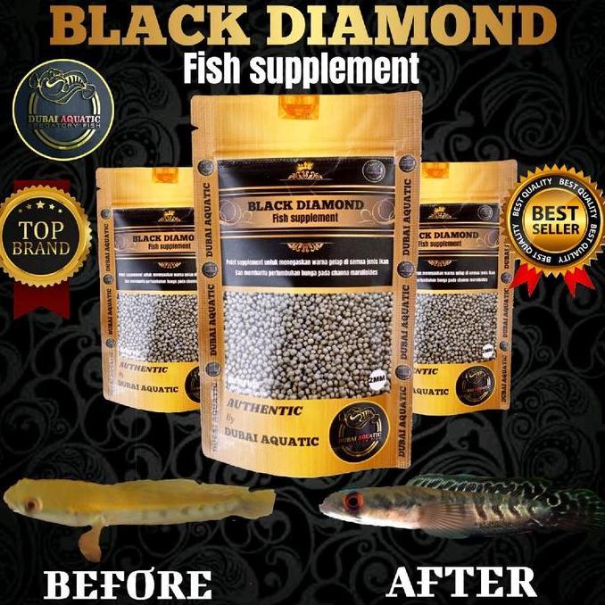 Fisher- Pelet Supplement Black Diamond