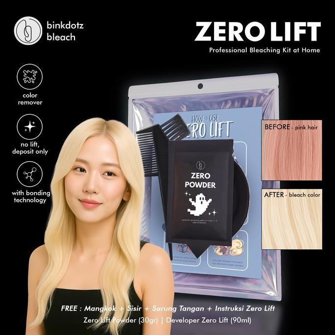 Hair- Color Remover Zero Lift Pravana (Rambut Ombre)