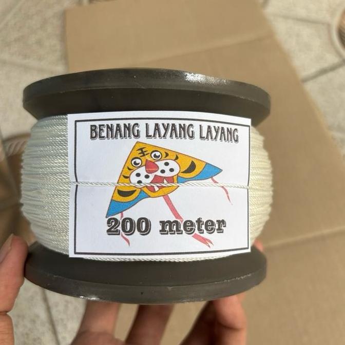 Benang Layangan 200 Meter Cap Harimau Untuk Layangan Koangan atau layangan jumbo
