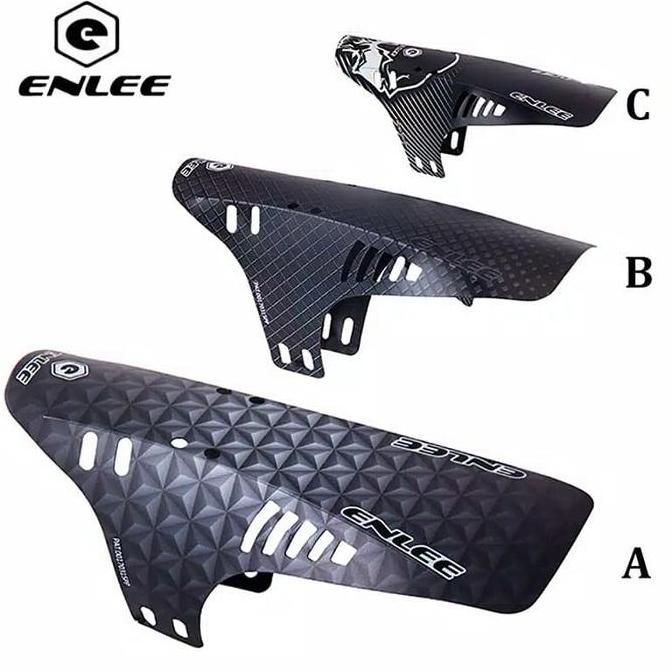 Cycle- Mudguard Spakbor Sepeda Enlee Mtb New Black