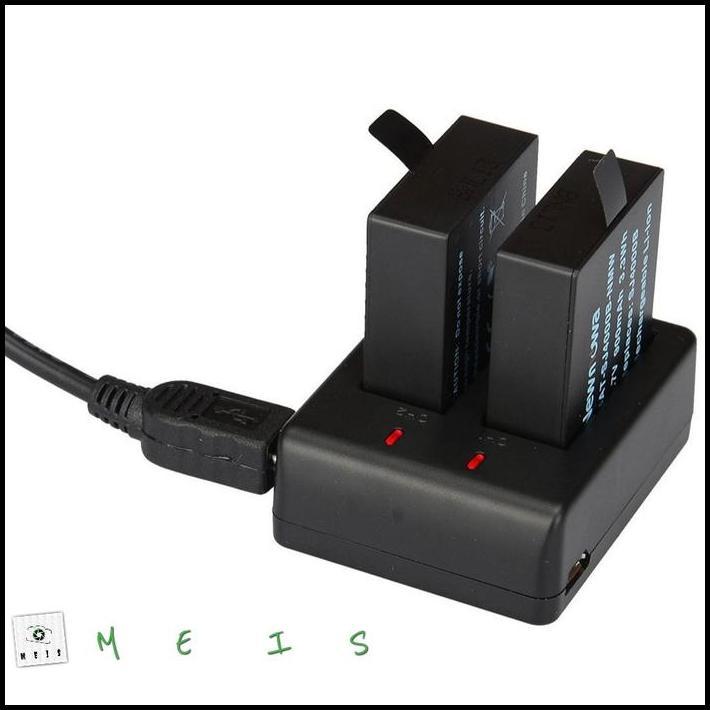 Charger External 2 Slot Action Cam EKEN H9 H9R Pro - Casan