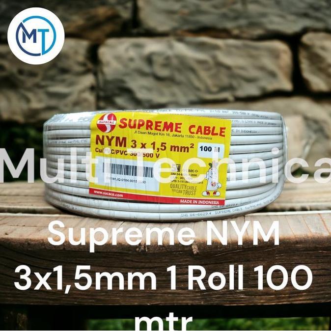 Promo NYM 3x1.5mm SUPREME/ KABEL NYM 3 x 1.5mm/ NYM 3x1,5mm/ NYM 3 x 1,5mm Diskon