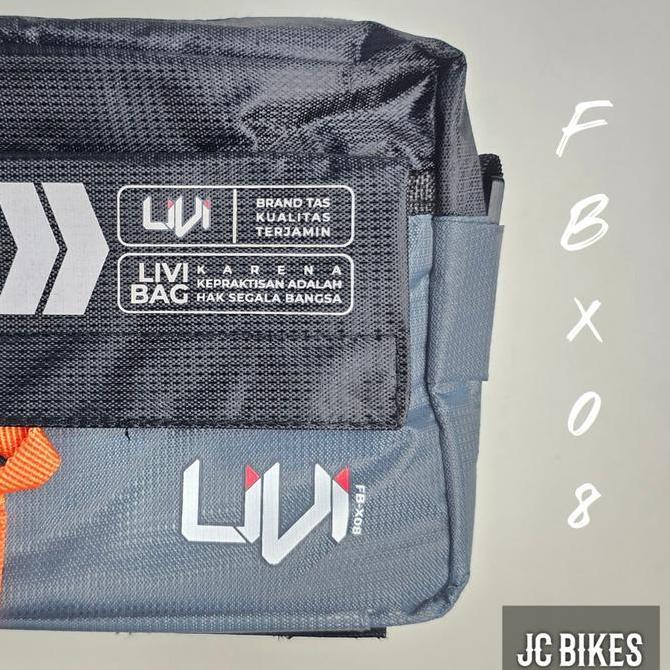 Promo Tas Front Block Depan Sepeda Lipat Livi Fb-X08 By Element, Bicycle Frontblock Bag / Waist Bag 