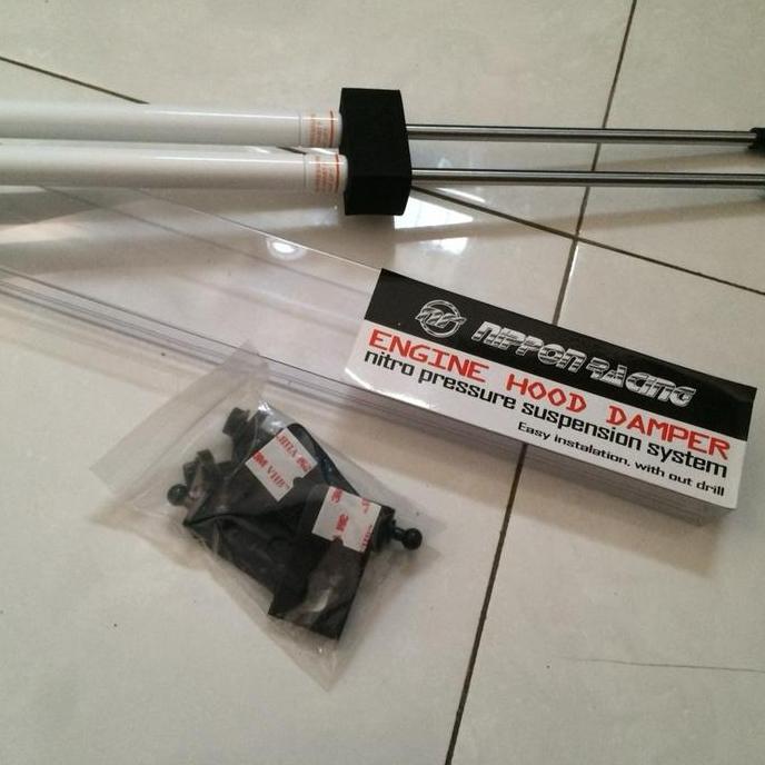 Promo Toyota Starlet kapsul shock kap hood damper mesin merk nippon racing Diskon