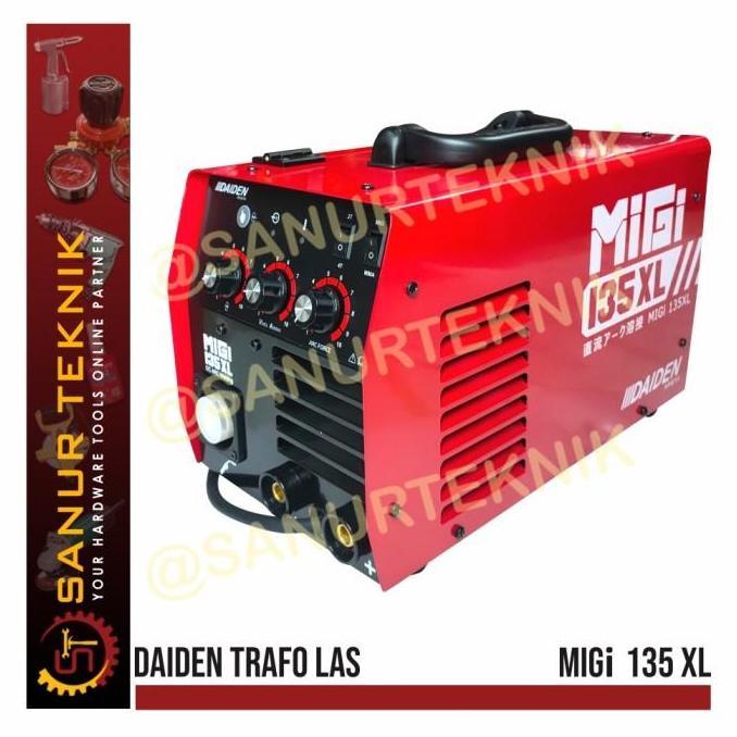 NEW DAIDEN MIG 135 XL / MIG135XL / MIGI 135 XL / MIGI135XL TRAVO LAS