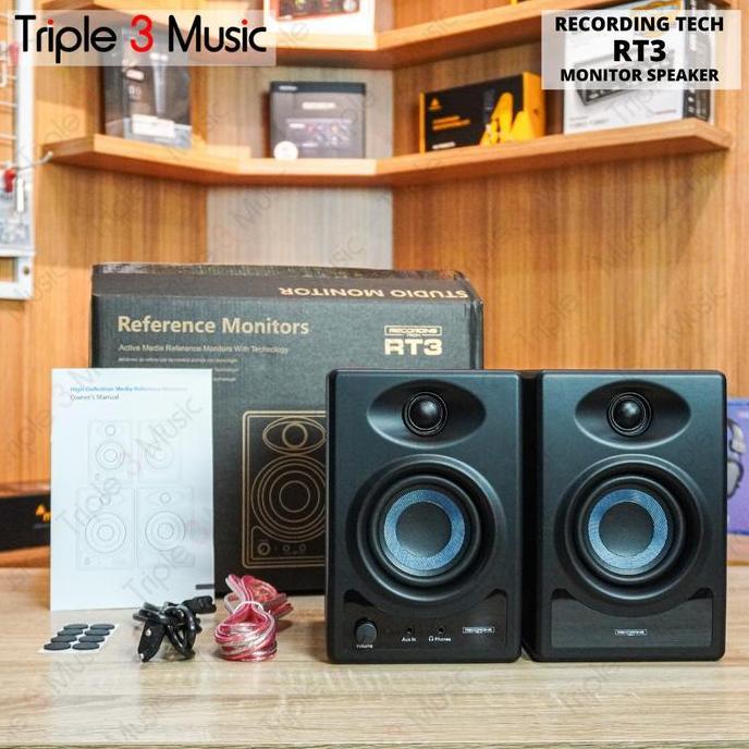 Recording Tech RT3 Speaker Monitor flat Bluetooth