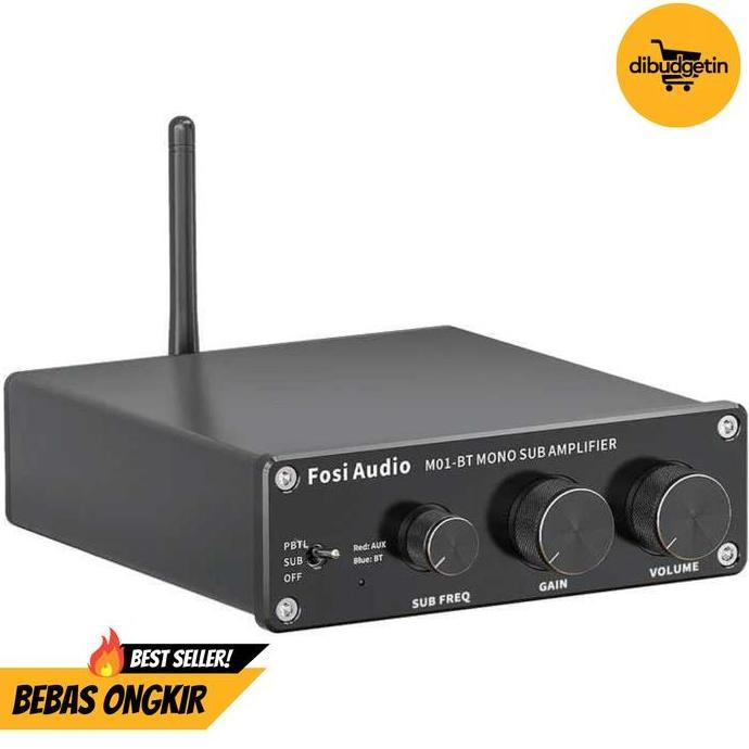 Fosi Audio Subwoofer Amplifier Mono Channel 300W TDA7498E - M01-BT