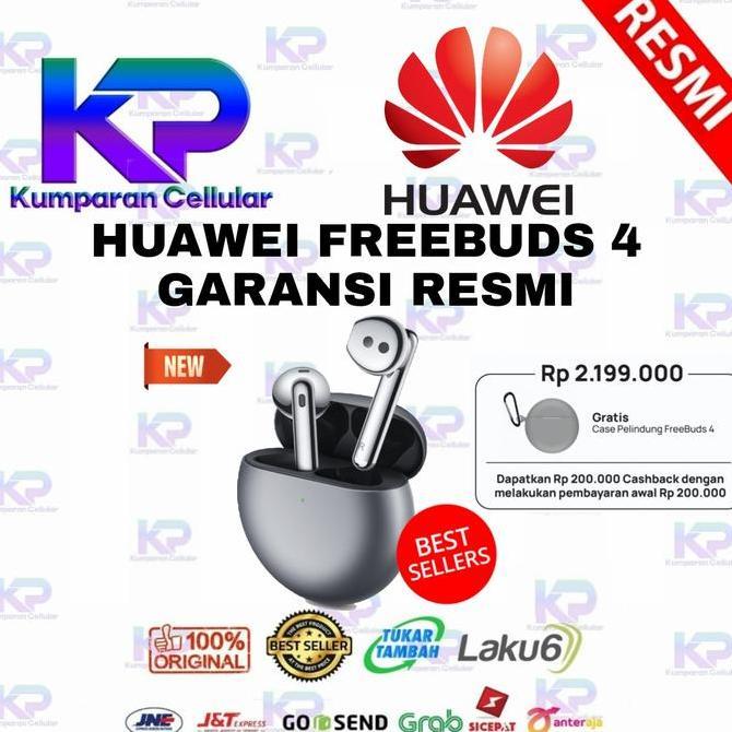 HUAWEI FREEBUDS 4 GARANSI RESMI