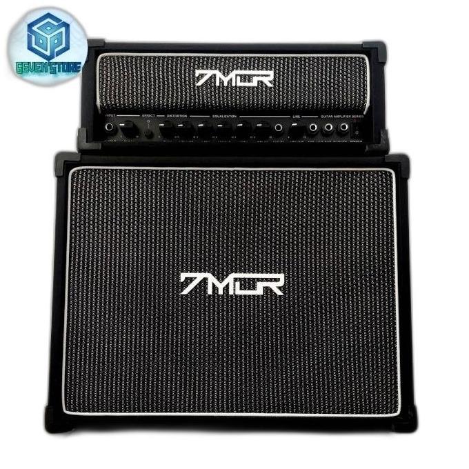 SevenMor Amplifier gitar orinal 8inch head cabinet suara mantap fx delay reveAmplifier Guitar