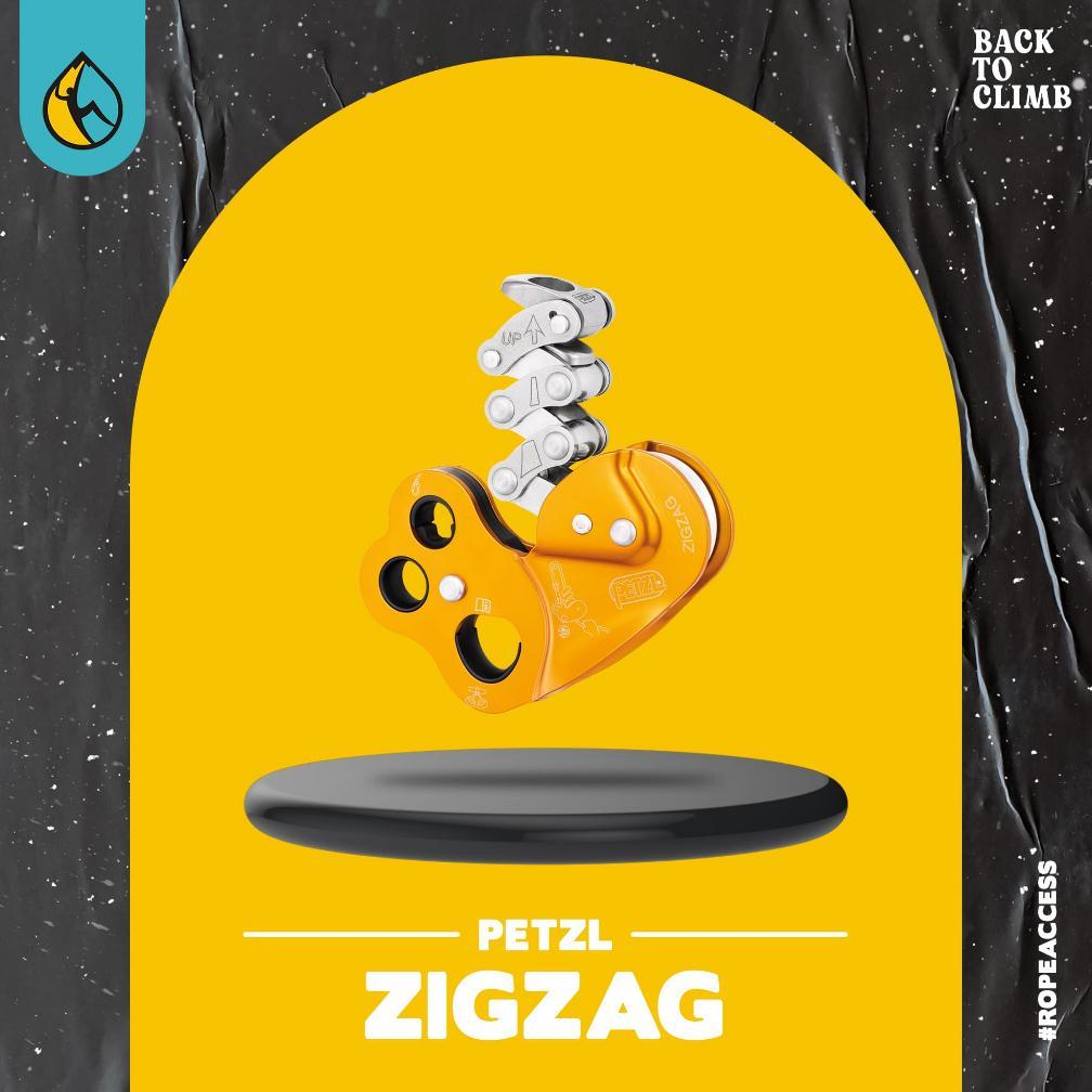 PETZL ZIGZAG Safety Descender Tree Care Arborist Rope Original