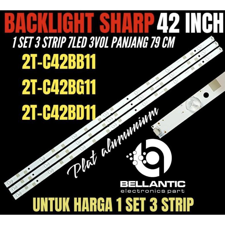 BIG SALE BACKLIGHT TV LCD LED SHARP 42 INCH 2T-C42BB11- 2T-C42BG11-2T-C42BD11 BACKLIGHT TV SHARP 42 