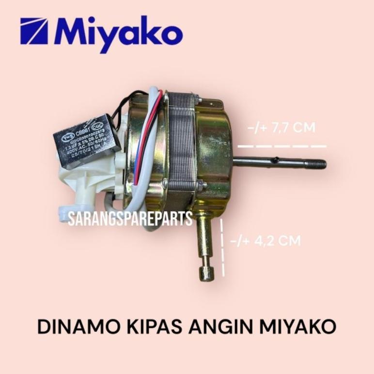 TERBARU DINAMO KIPAS ANGIN MIYAKO / MOTOR KIPAS ANGIN MIYAKO