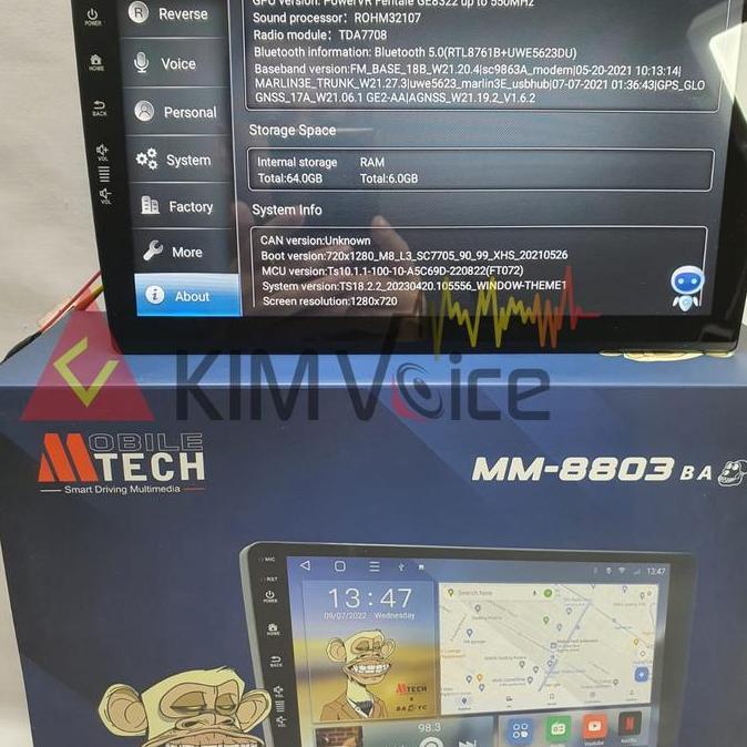 Promo Head unit Android Mtech 8803 Bayc RAM 6/64GB 9 inch 10 inch Diskon