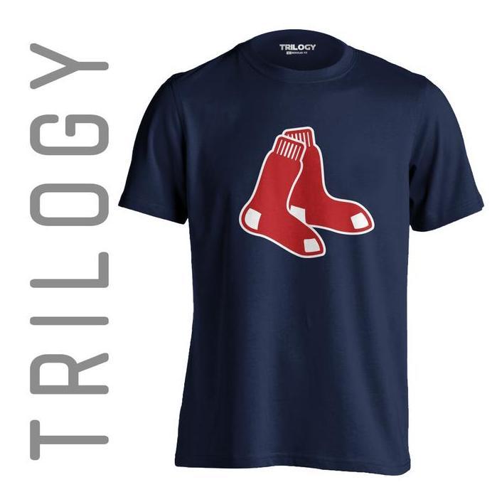 TRILOGY 0520 - Boston Red Sox Baseball - Kaos Premium - SPORT MLB