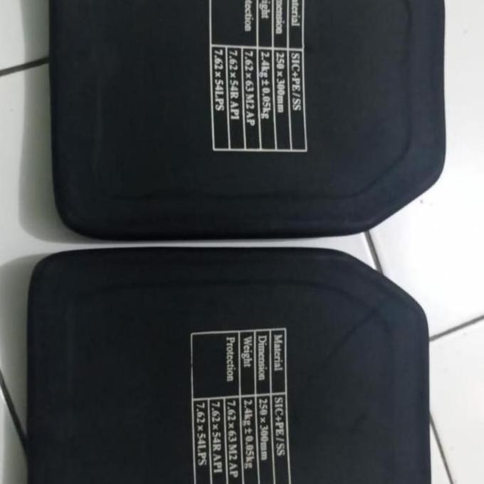 Promo Kevlar Baja Bodyvest - Plat Keramik Untuk Rompi - Strike Face Diskon