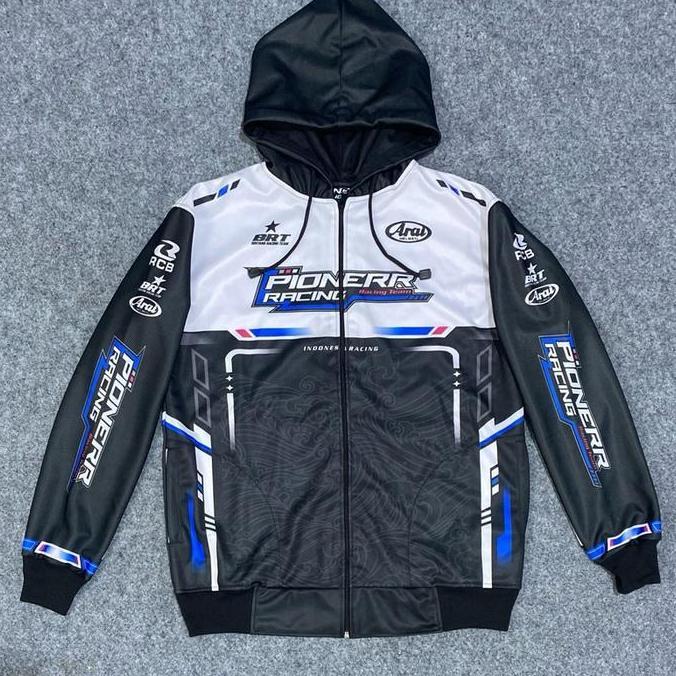 Hombre- New- Pionerr Racing - Jaket Racing - Racing Jacket - Jaket Racing Sunmo - Jaket Racing Balap