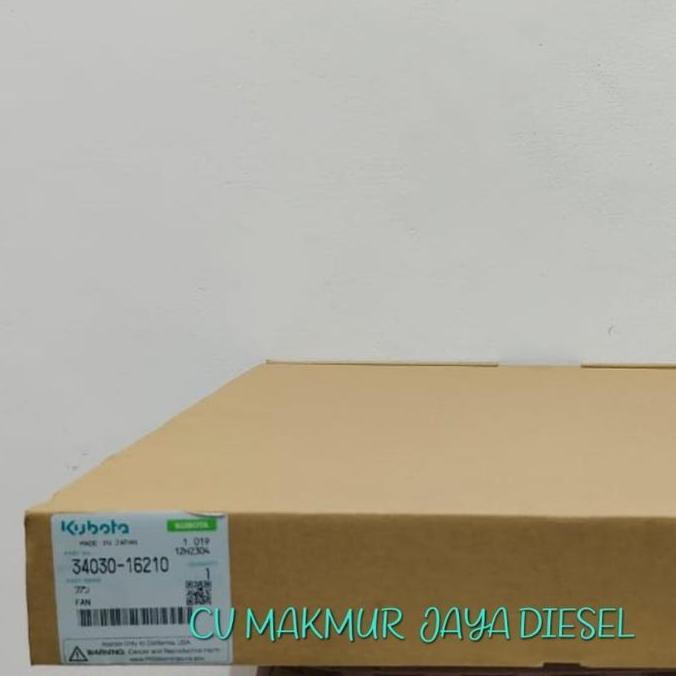 Kipas Radiator/Fan L4018 34030-16210 Kubota
