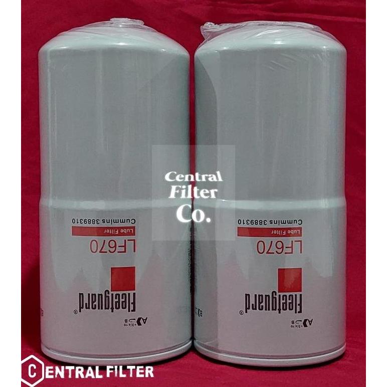HARGA DISC - LF670 / LF 670 / LF-670 Oil Filter Fleetguard
