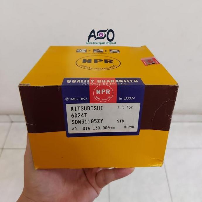 Ring Piston Set Fuso 6D24 6D24T