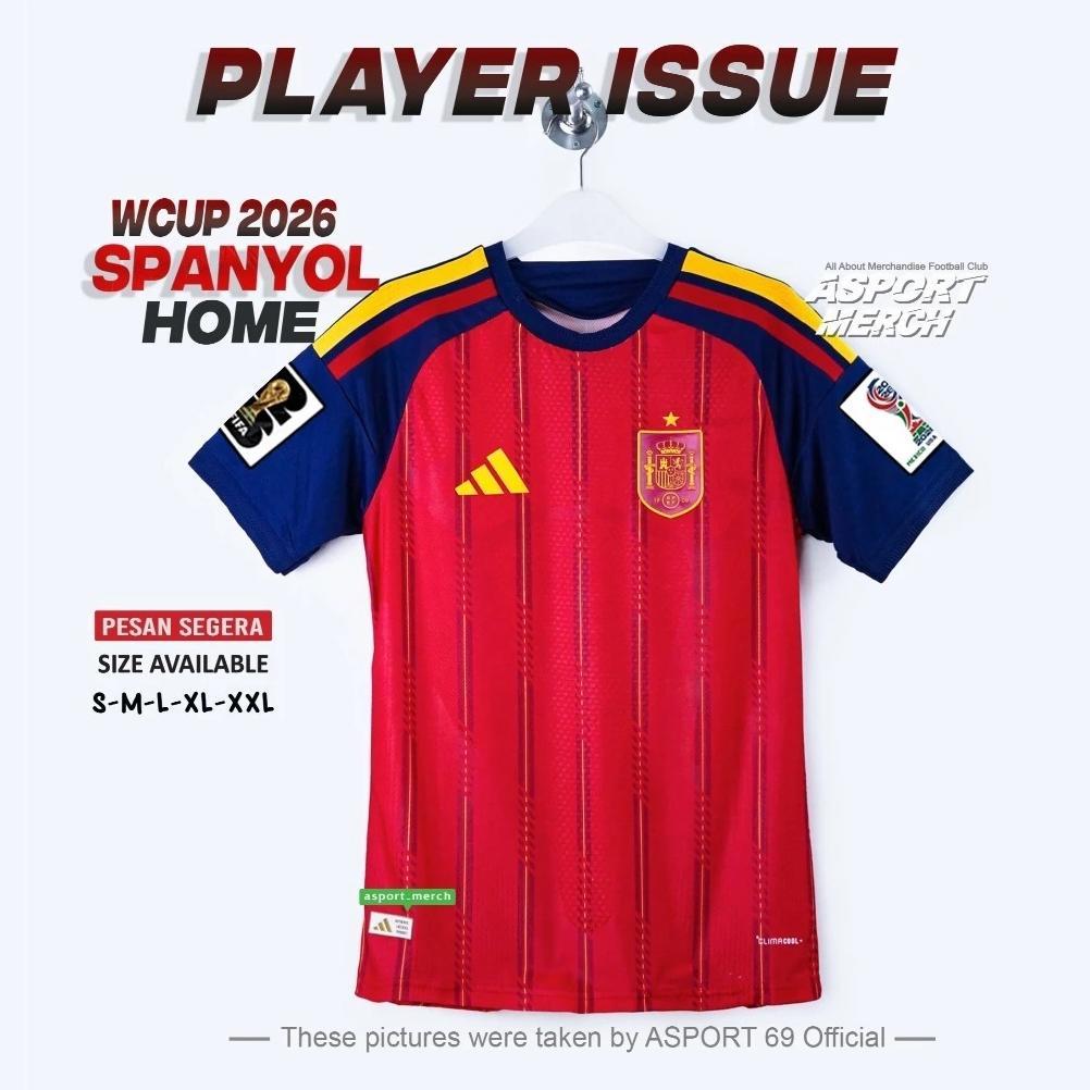ASPORT JERSEY PLAYER ISSUE SPANYOL HOME World Cup 2026 PI SPAIN 26 HOME