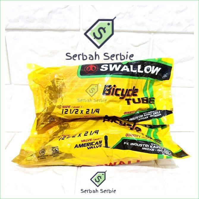 Promo Ban Dalam Sepeda 12X2.125 12 1/2 X 2 1/4 12X2125 2125 2.125 Swallow Cod