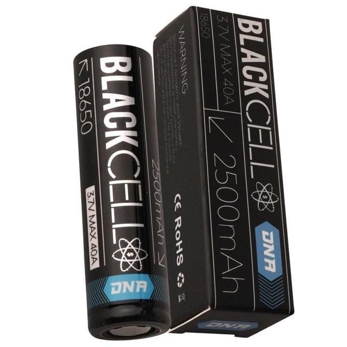 BLACKCELL DNA 18650 2500MAH 40A BATTERY BATERAI BATRE VAPE AUTHENTIC ORIGINAL AUTHENTIC