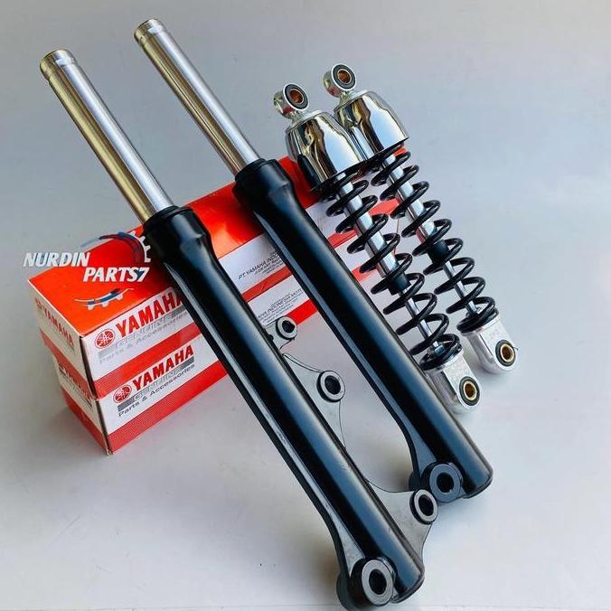 As Shock Depan Tabung + Shockbreaker Belakang Yamaha Jupiter Z New Jupiter z Robot / Jupiter Z1