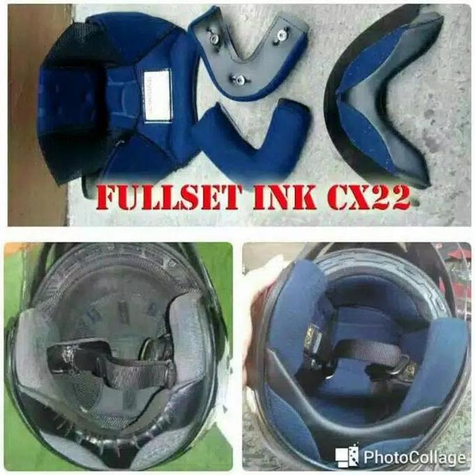 Promo Busa Helm Ink Cx22 Fullset Spon Cx 22 Topi Cucuk Grade Ori Dengan Tali Cod